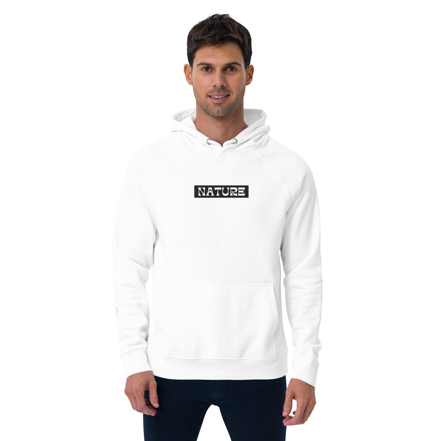 Nature Unisex eco raglan hoodie