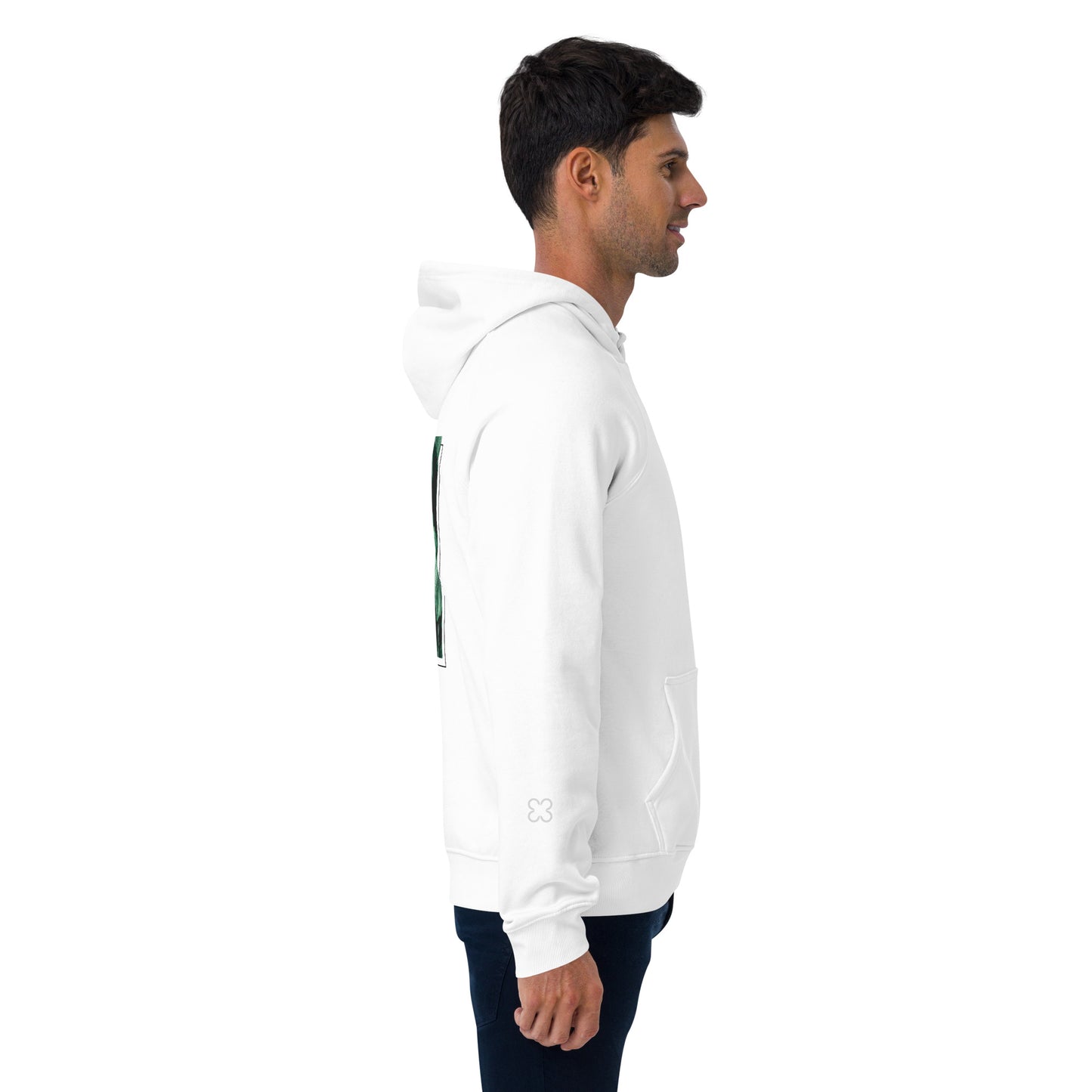 Nature Unisex eco raglan hoodie