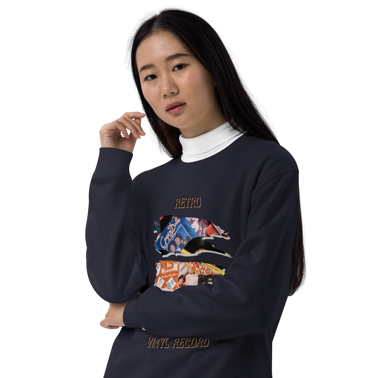 Retro Unisex french terry sweatshirt