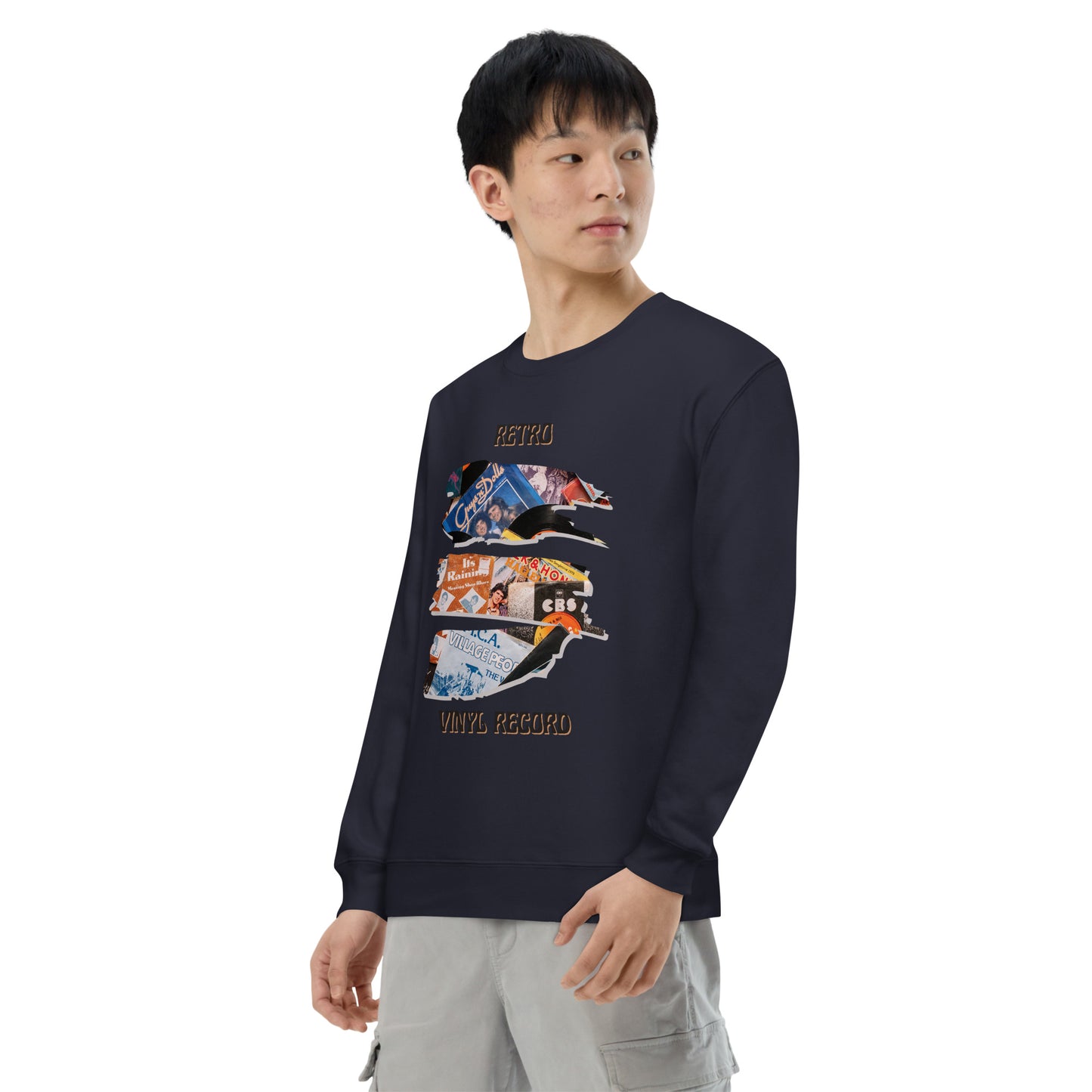 Retro Unisex french terry sweatshirt