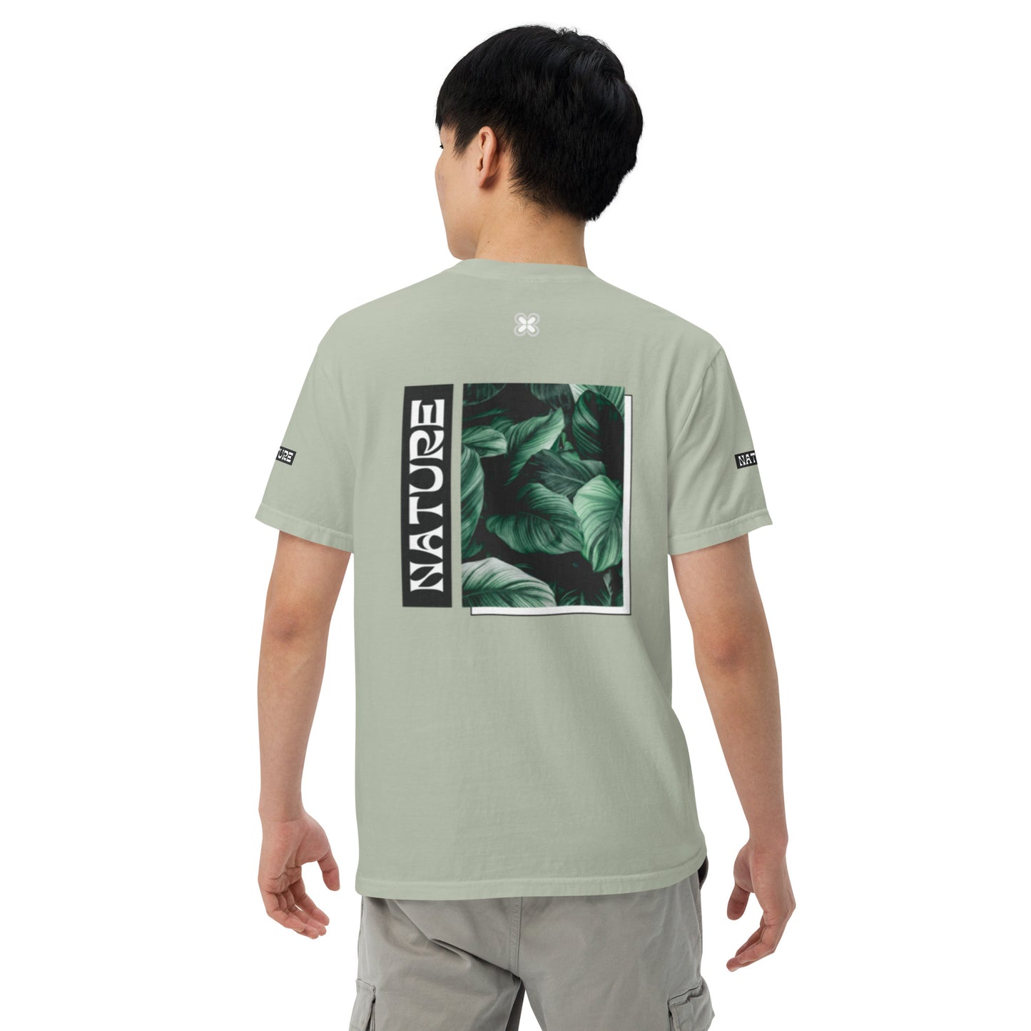 Nature Unisex garment-dyed heavyweight t-shirt