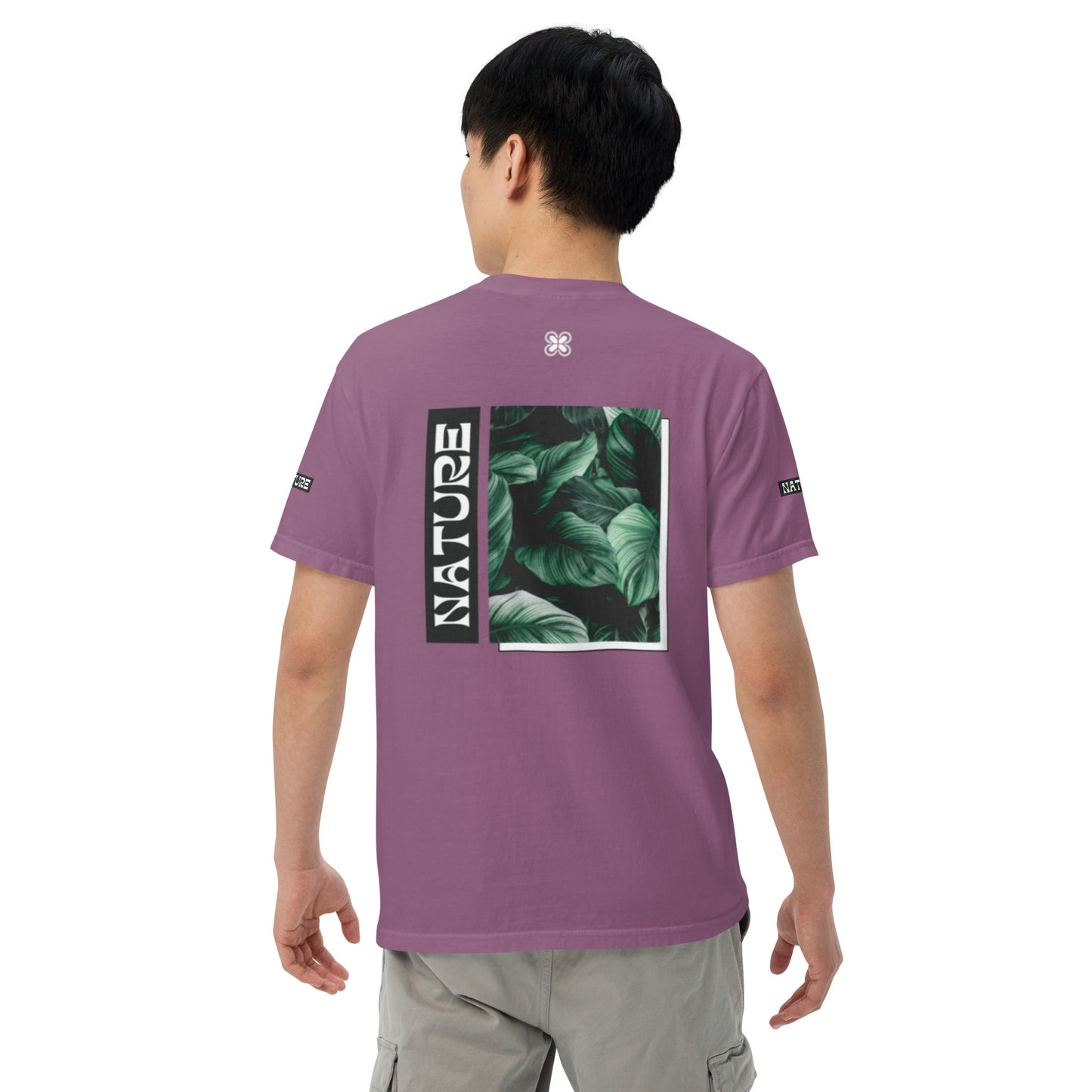 Nature Unisex garment-dyed heavyweight t-shirt
