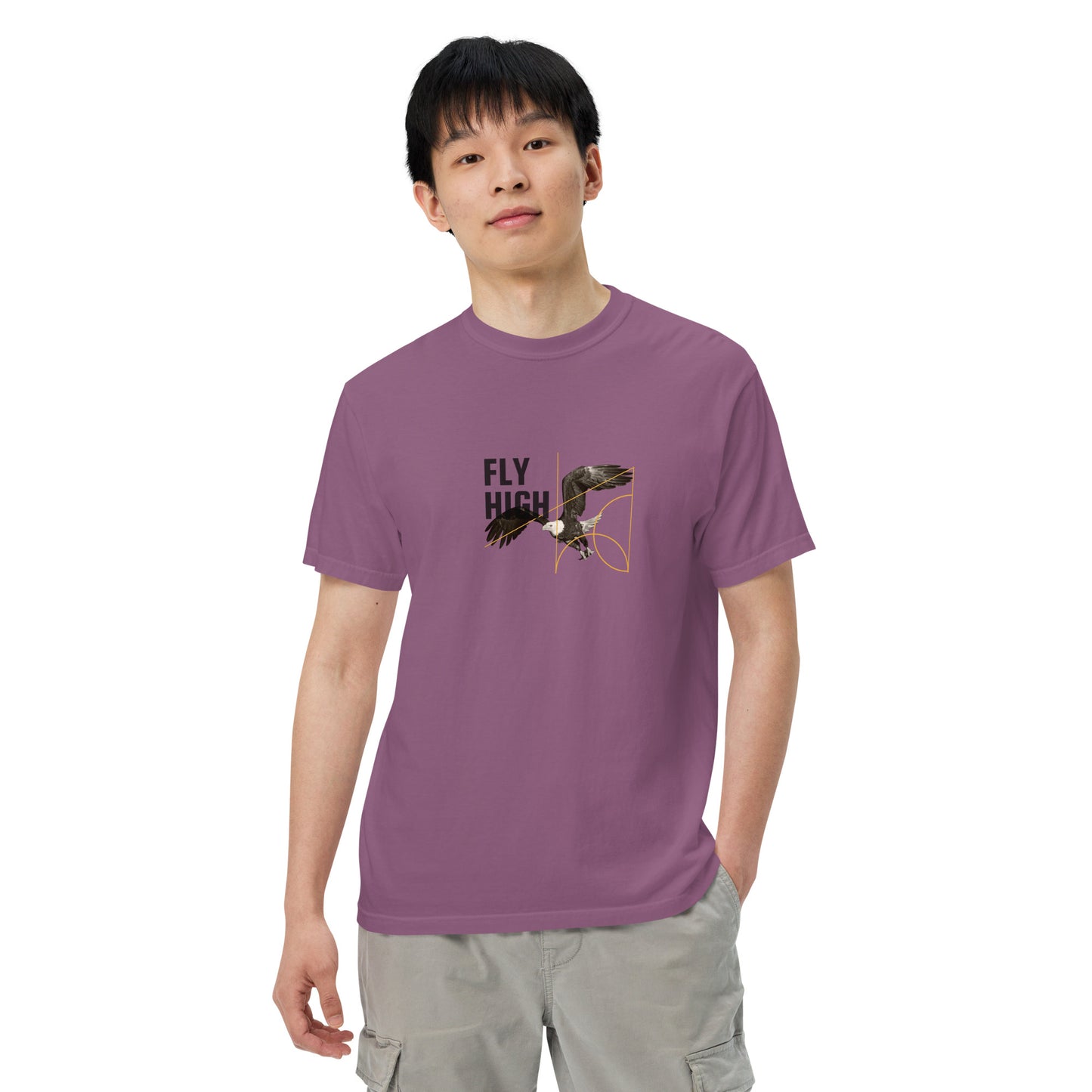 Fly High Men’s heavyweight t-shirt