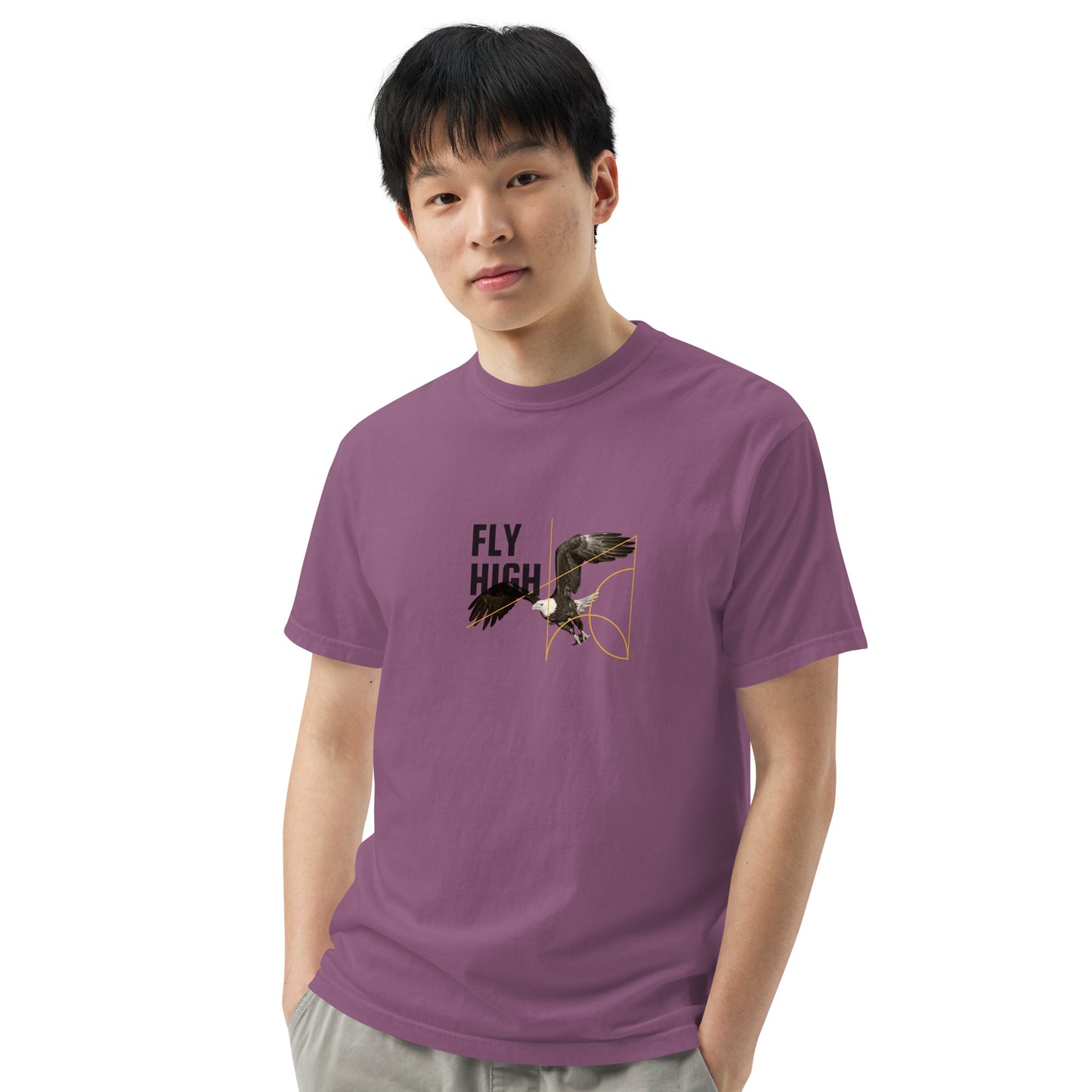 Fly High Men’s heavyweight t-shirt