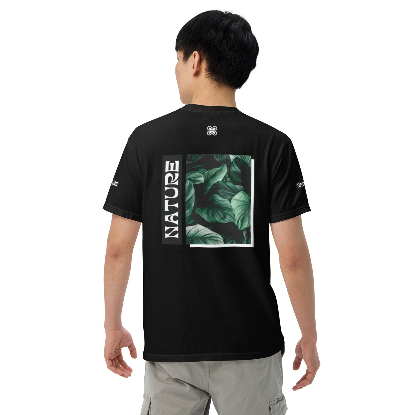 Nature Unisex garment-dyed heavyweight t-shirt