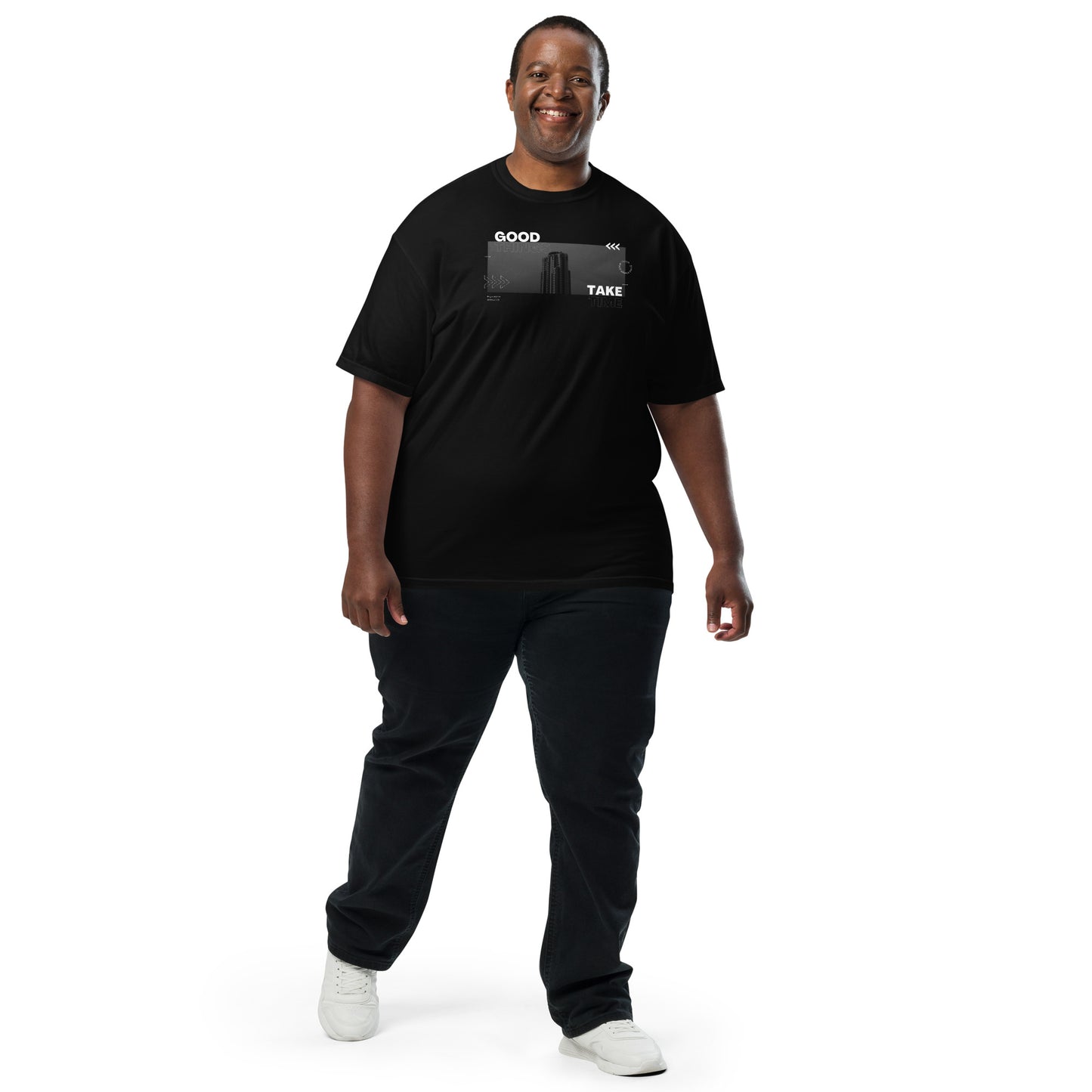 Take Unisex garment-dyed heavyweight t-shirt