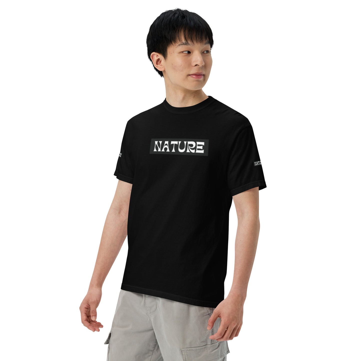 Nature Unisex garment-dyed heavyweight t-shirt