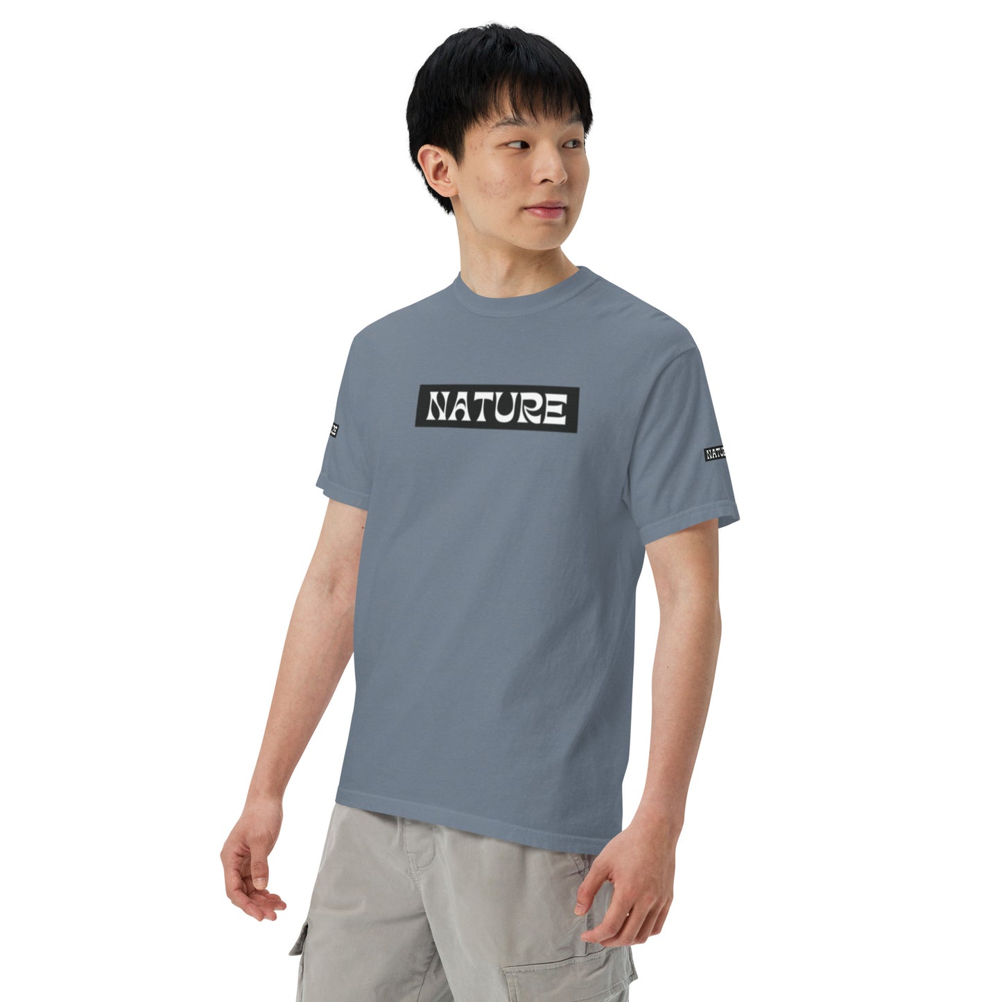 Nature Unisex garment-dyed heavyweight t-shirt