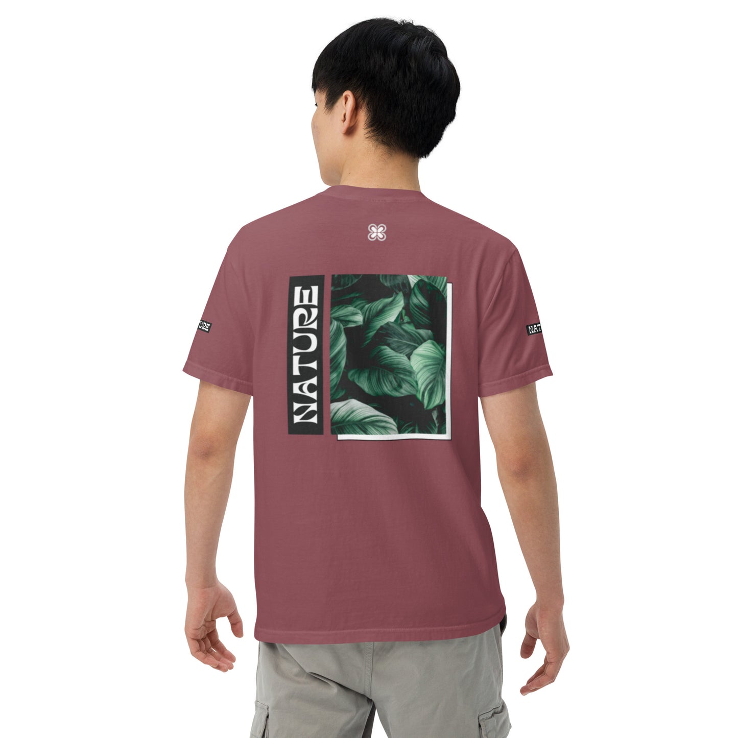 Nature Unisex garment-dyed heavyweight t-shirt