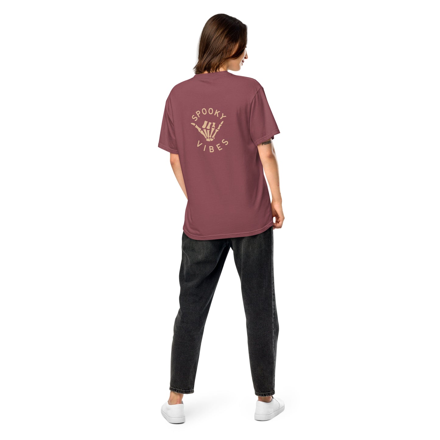 Spooky Unisex garment-dyed heavyweight t-shirt