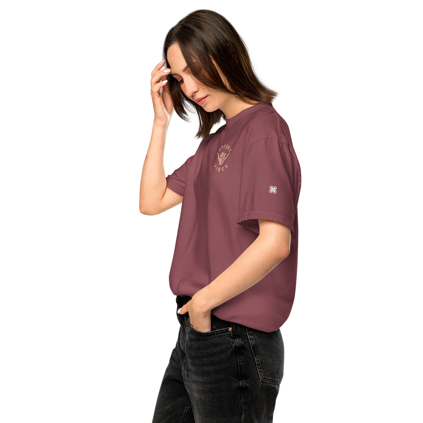 Spooky Unisex garment-dyed heavyweight t-shirt