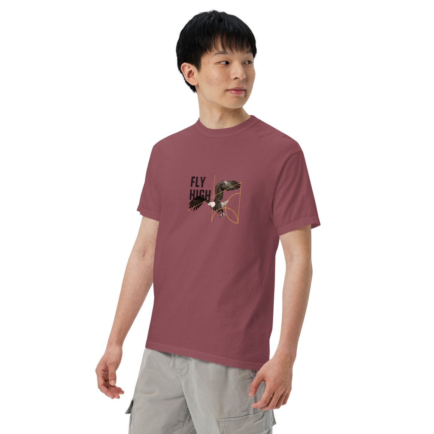 Fly High Men’s heavyweight t-shirt