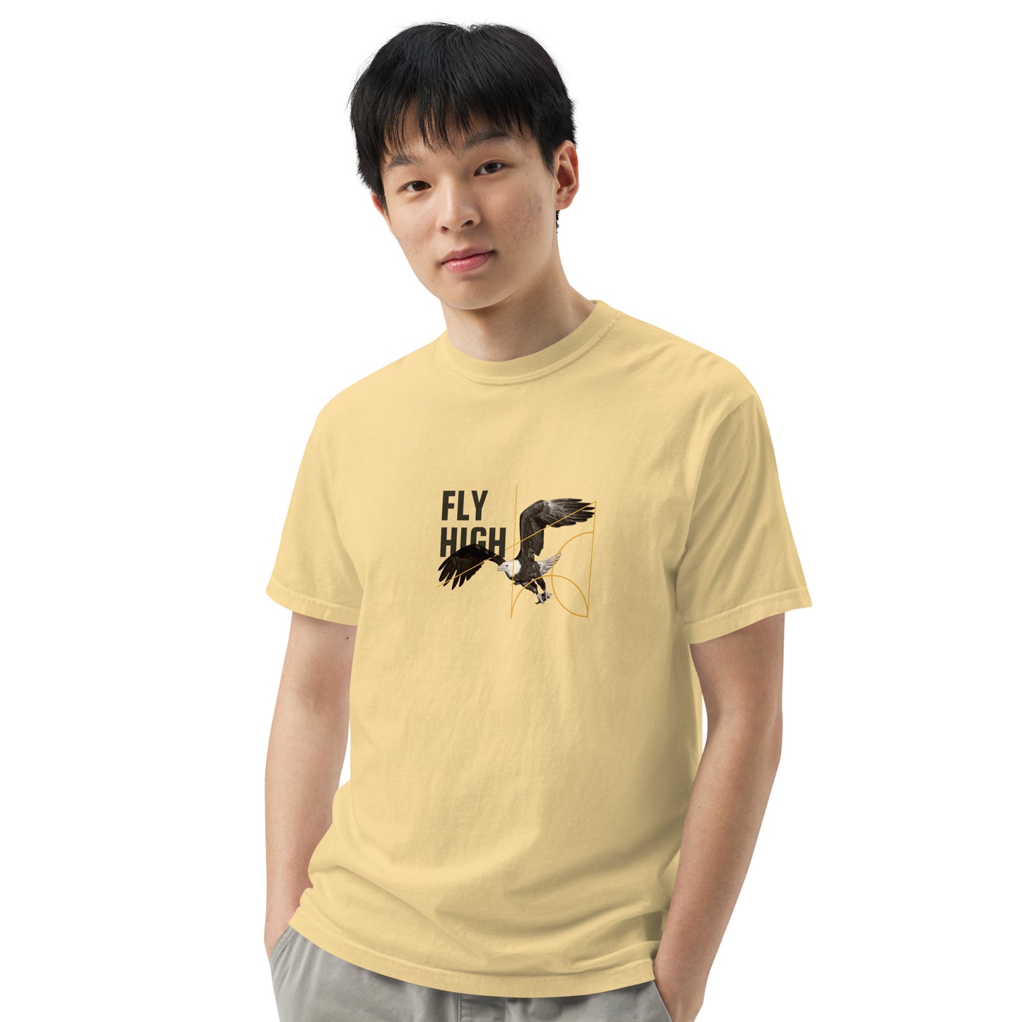 Fly High Men’s heavyweight t-shirt