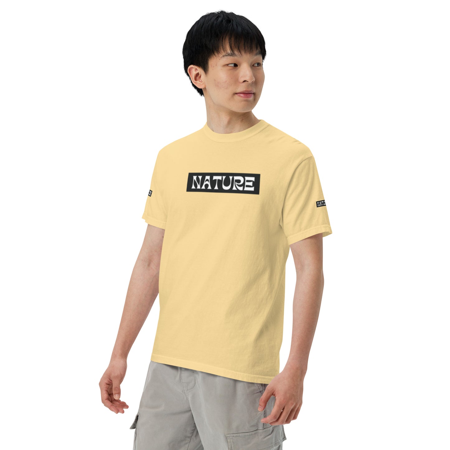 Nature Unisex garment-dyed heavyweight t-shirt