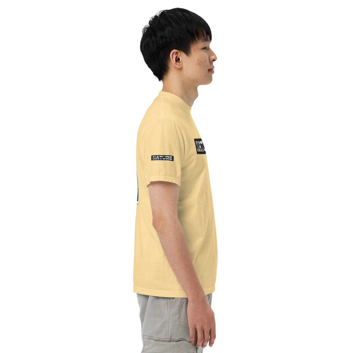 Nature Unisex garment-dyed heavyweight t-shirt