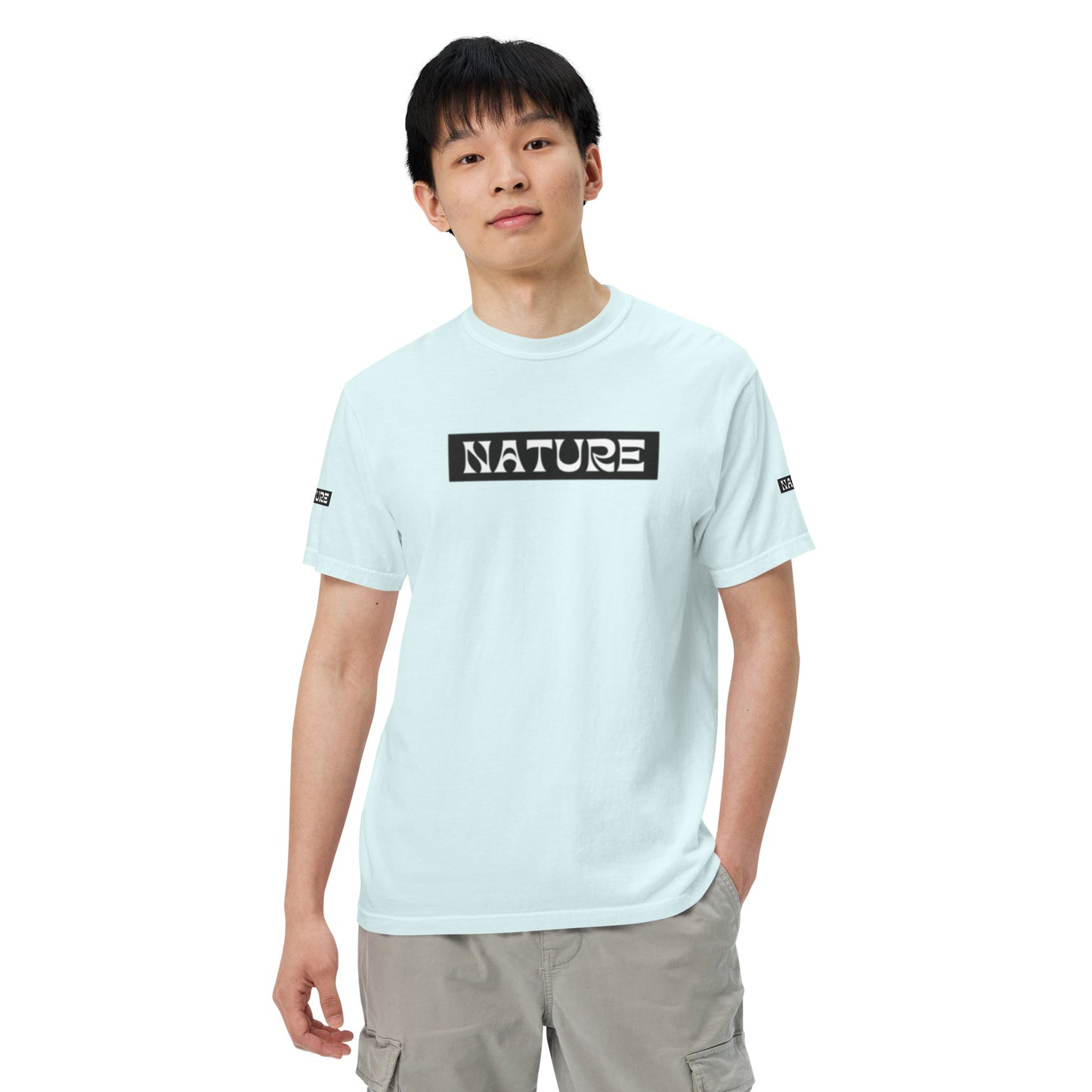 Nature Unisex garment-dyed heavyweight t-shirt