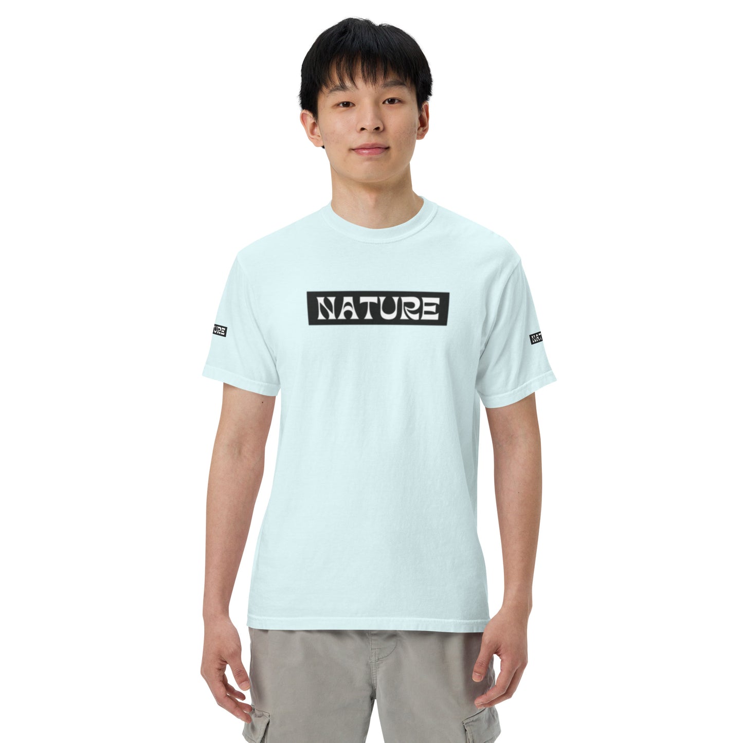 Nature Unisex garment-dyed heavyweight t-shirt