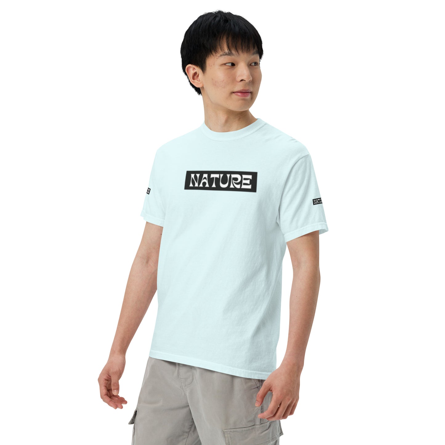 Nature Unisex garment-dyed heavyweight t-shirt