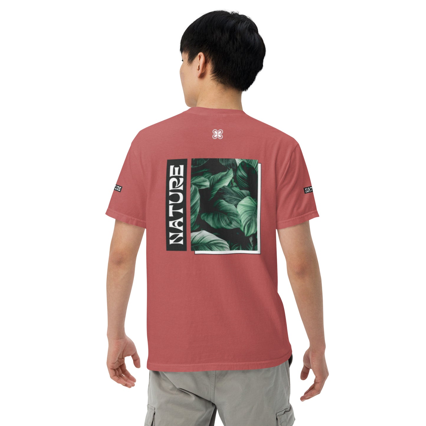 Nature Unisex garment-dyed heavyweight t-shirt