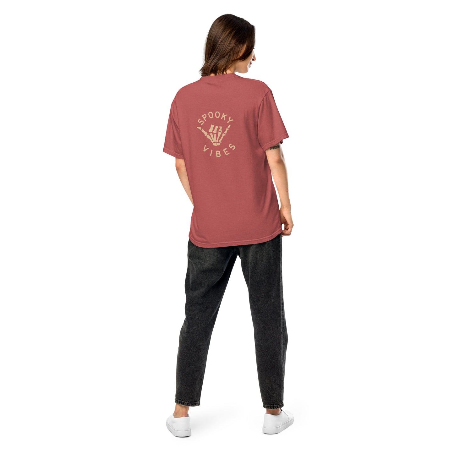 Spooky Unisex garment-dyed heavyweight t-shirt