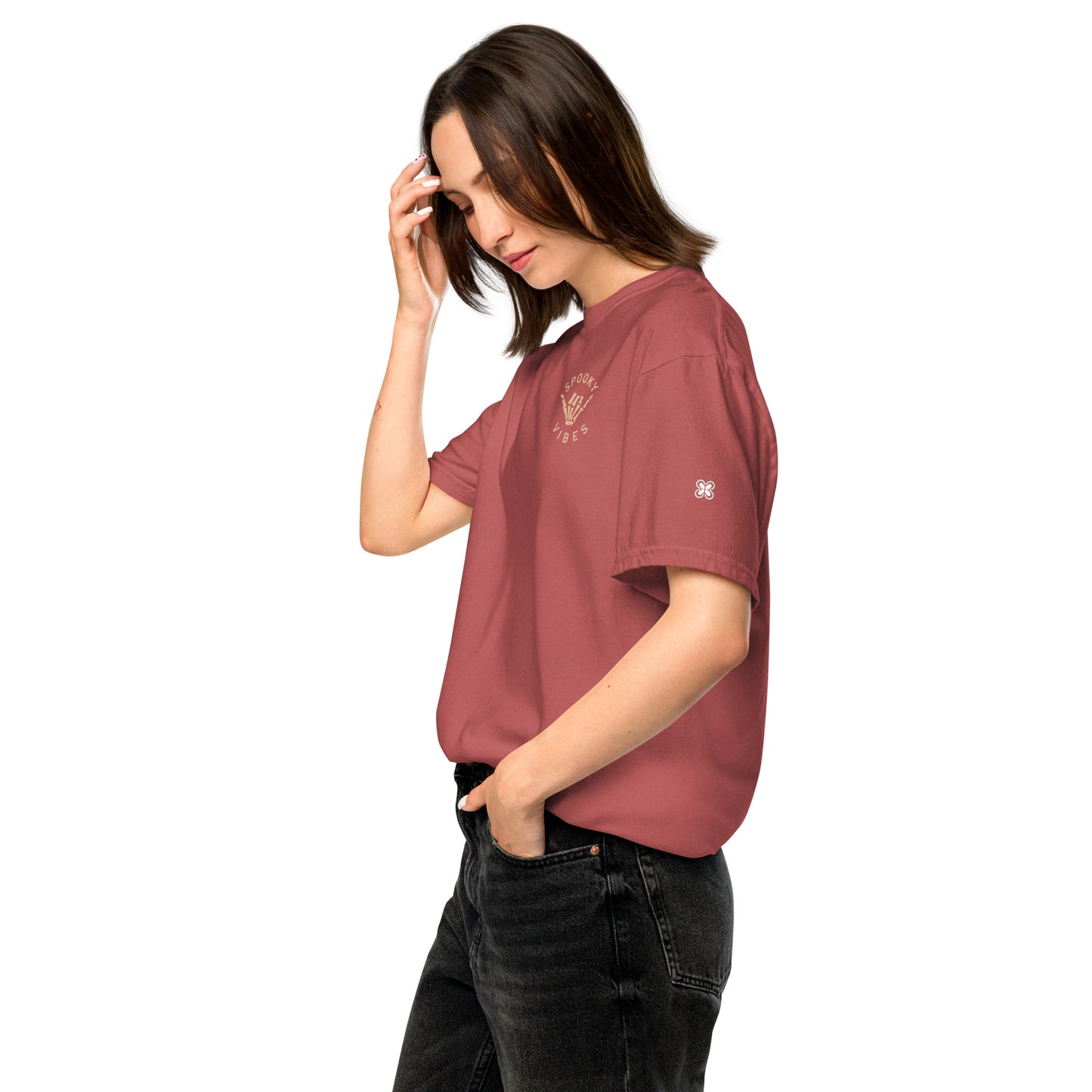 Spooky Unisex garment-dyed heavyweight t-shirt
