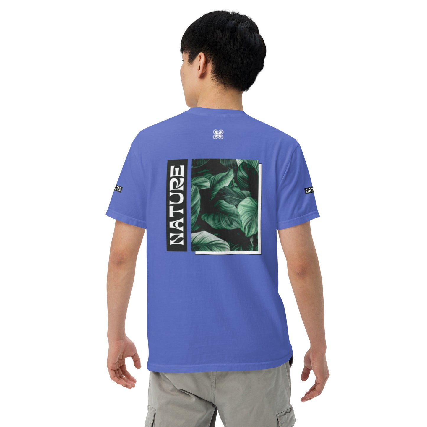 Nature Unisex garment-dyed heavyweight t-shirt