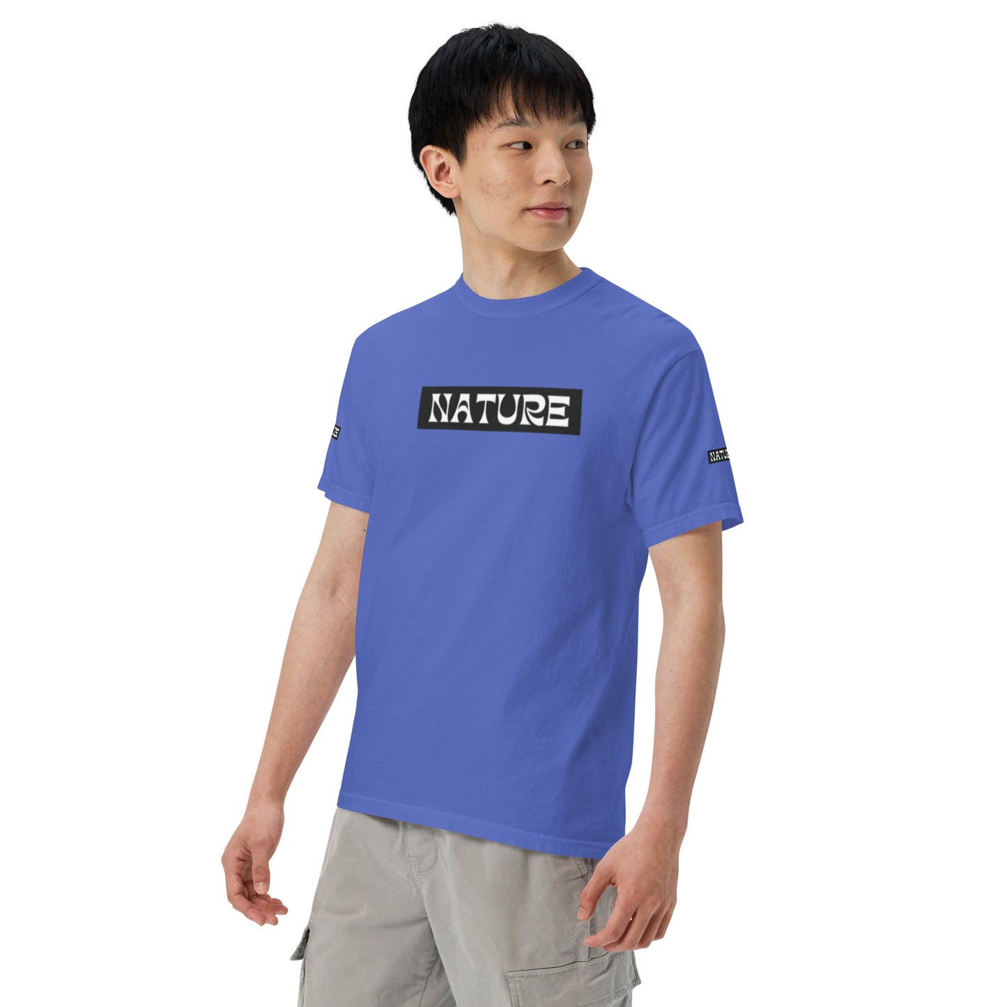 Nature Unisex garment-dyed heavyweight t-shirt