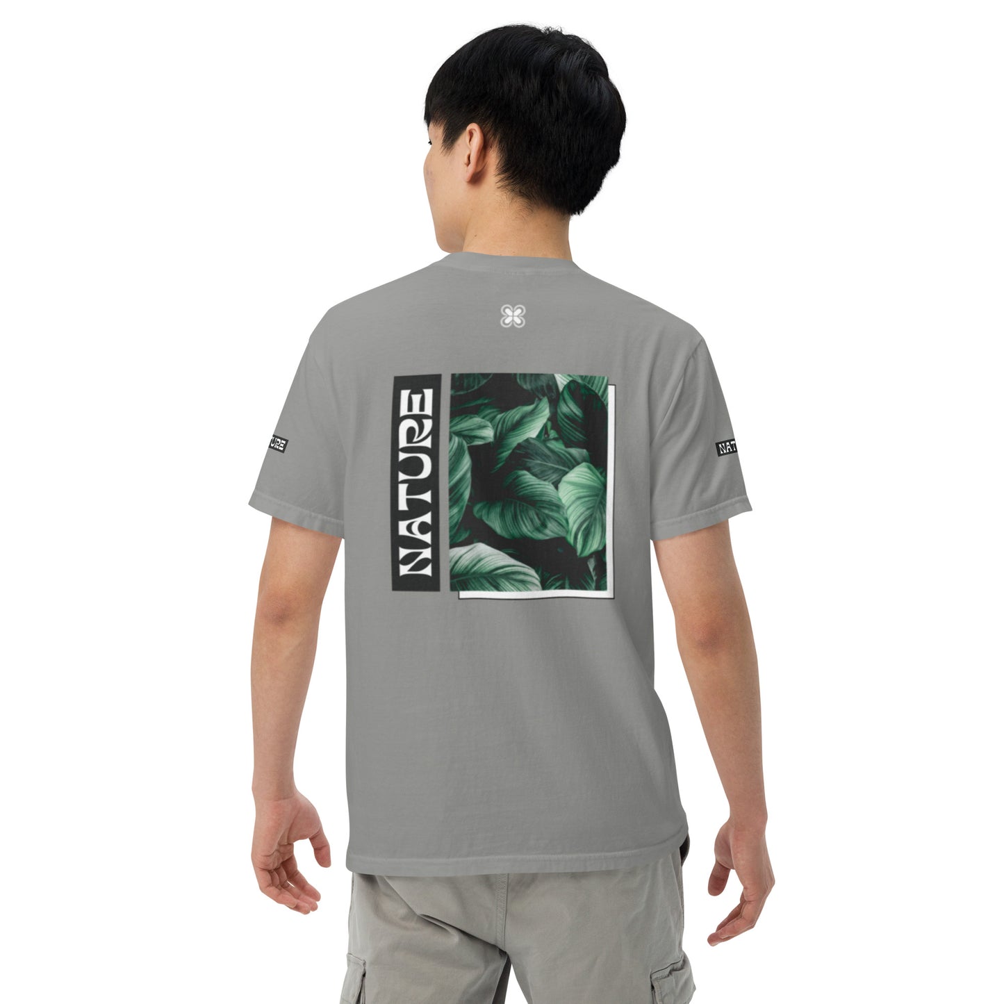 Nature Unisex garment-dyed heavyweight t-shirt