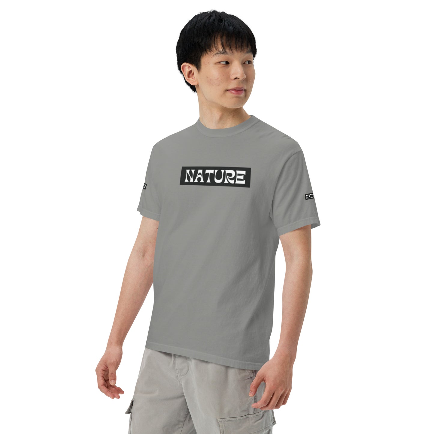 Nature Unisex garment-dyed heavyweight t-shirt