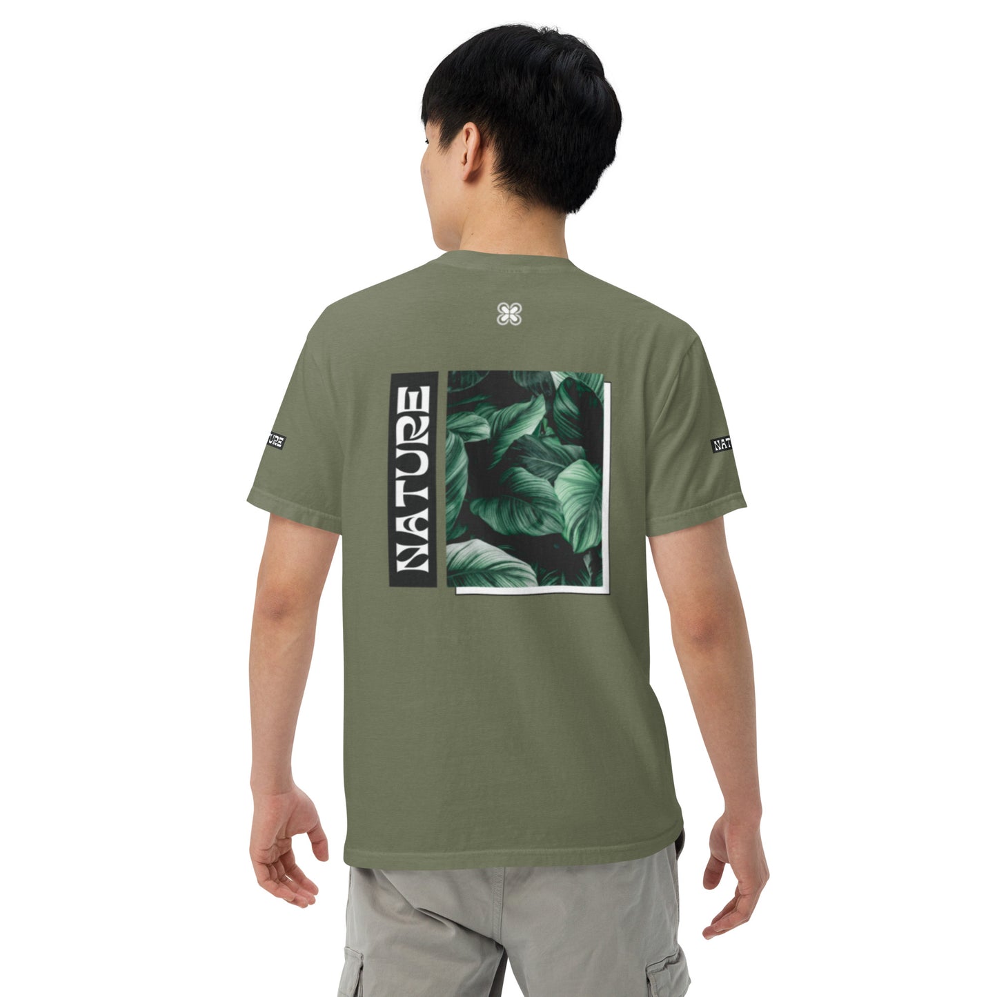 Nature Unisex garment-dyed heavyweight t-shirt