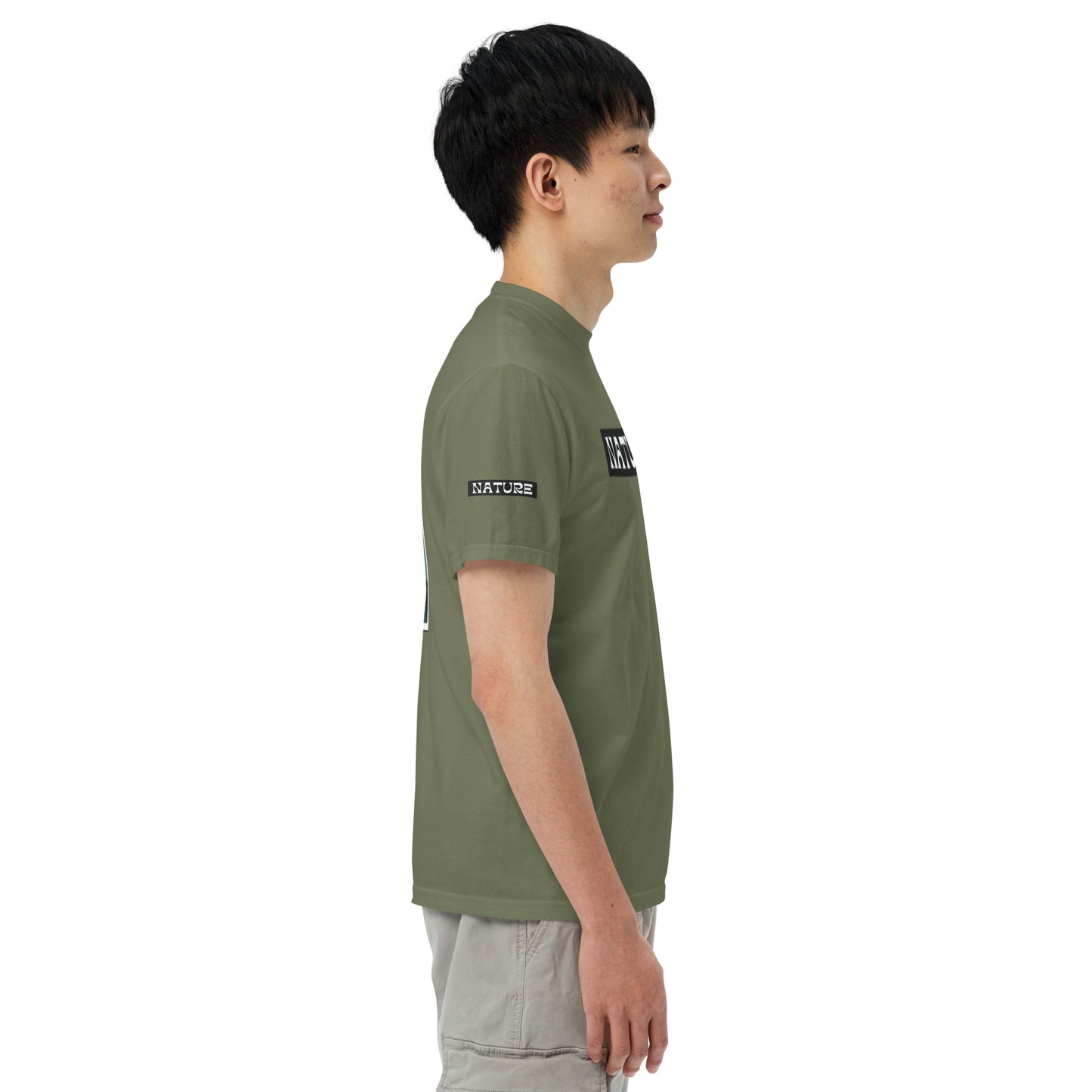 Nature Unisex garment-dyed heavyweight t-shirt