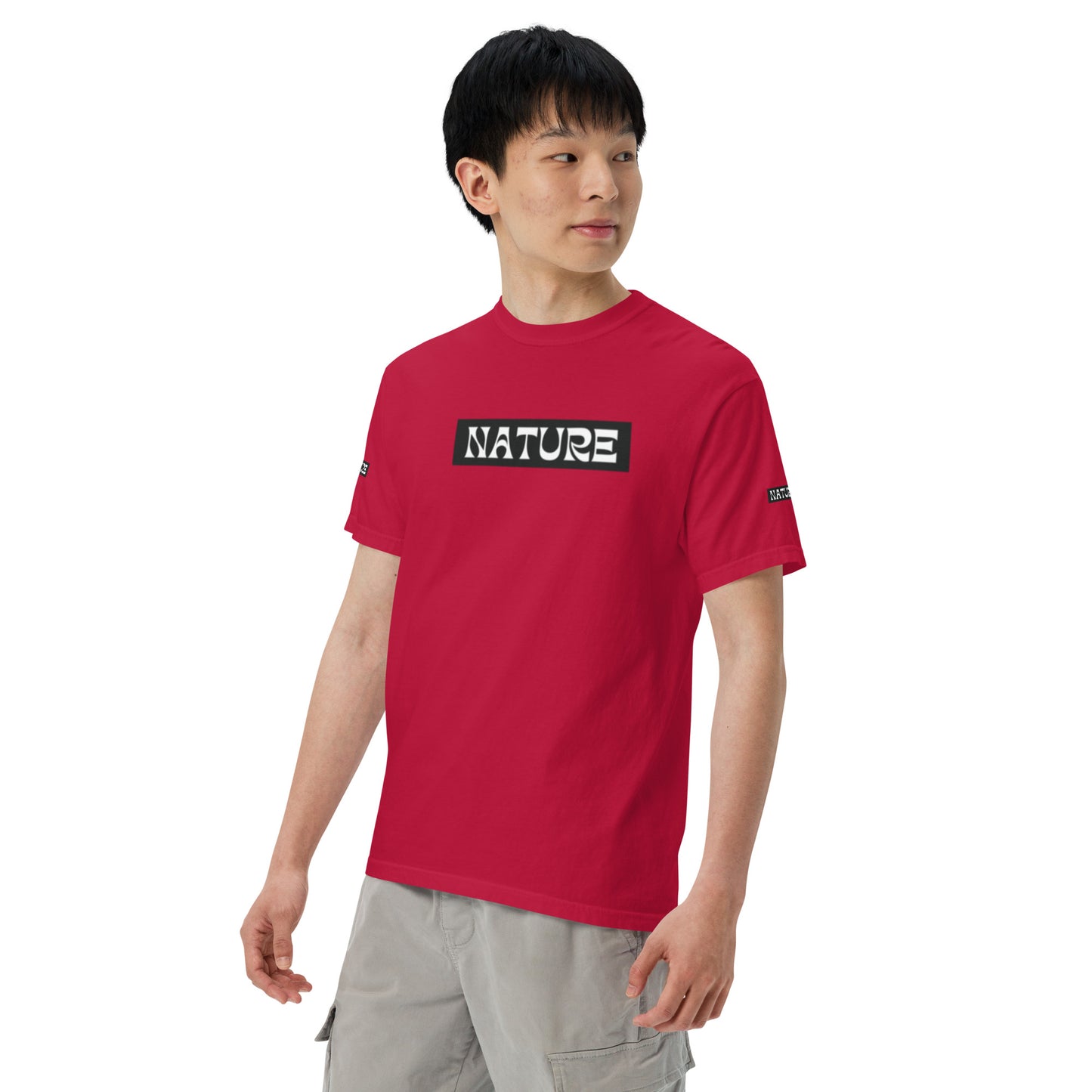 Nature Unisex garment-dyed heavyweight t-shirt