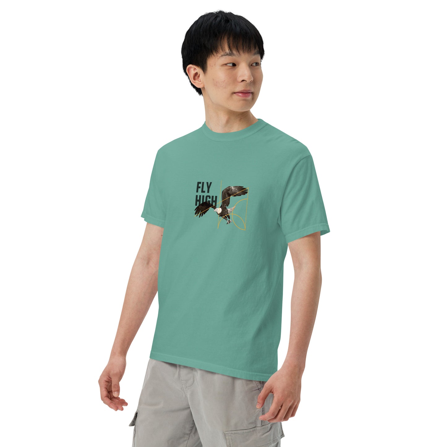 Fly High Men’s heavyweight t-shirt