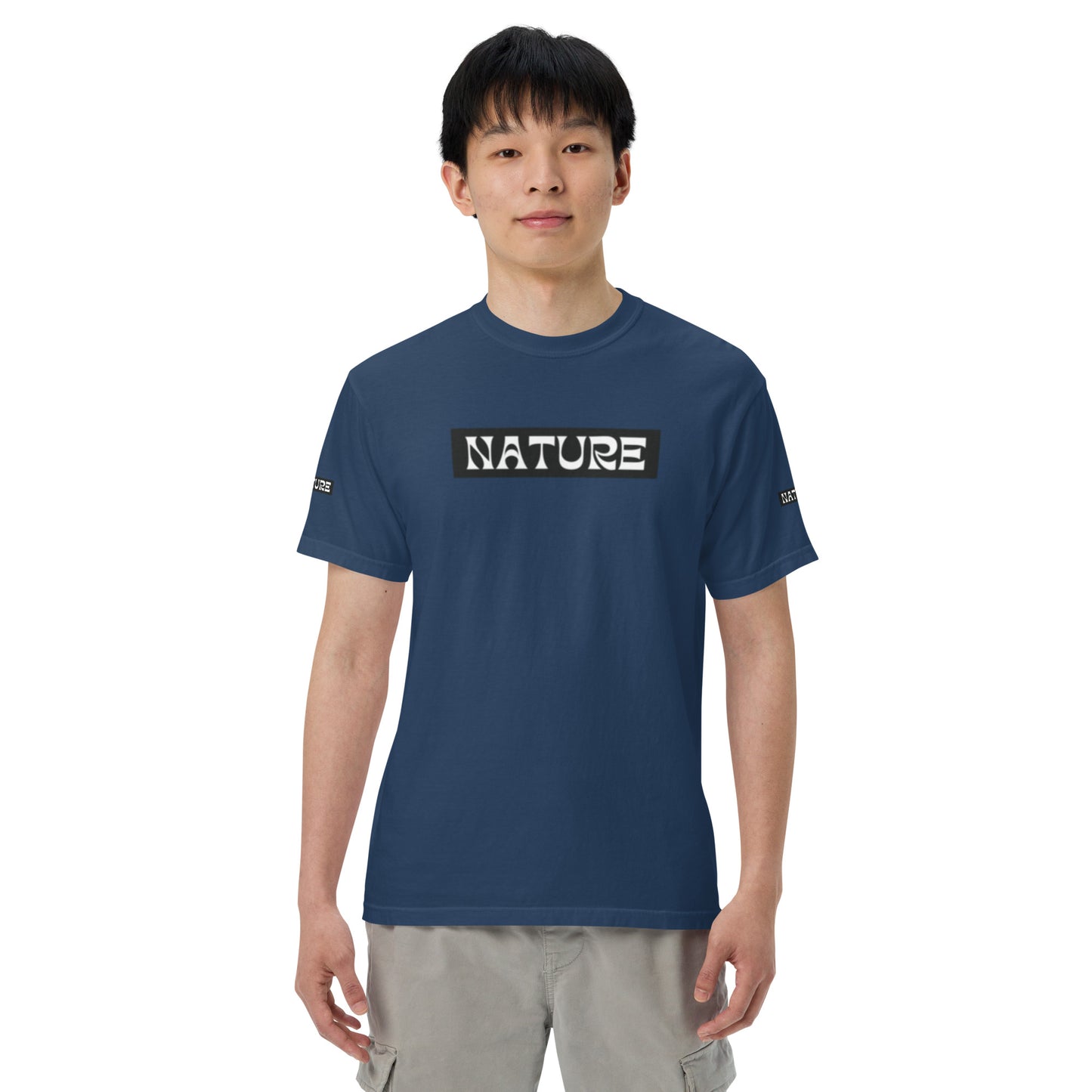 Nature Unisex garment-dyed heavyweight t-shirt