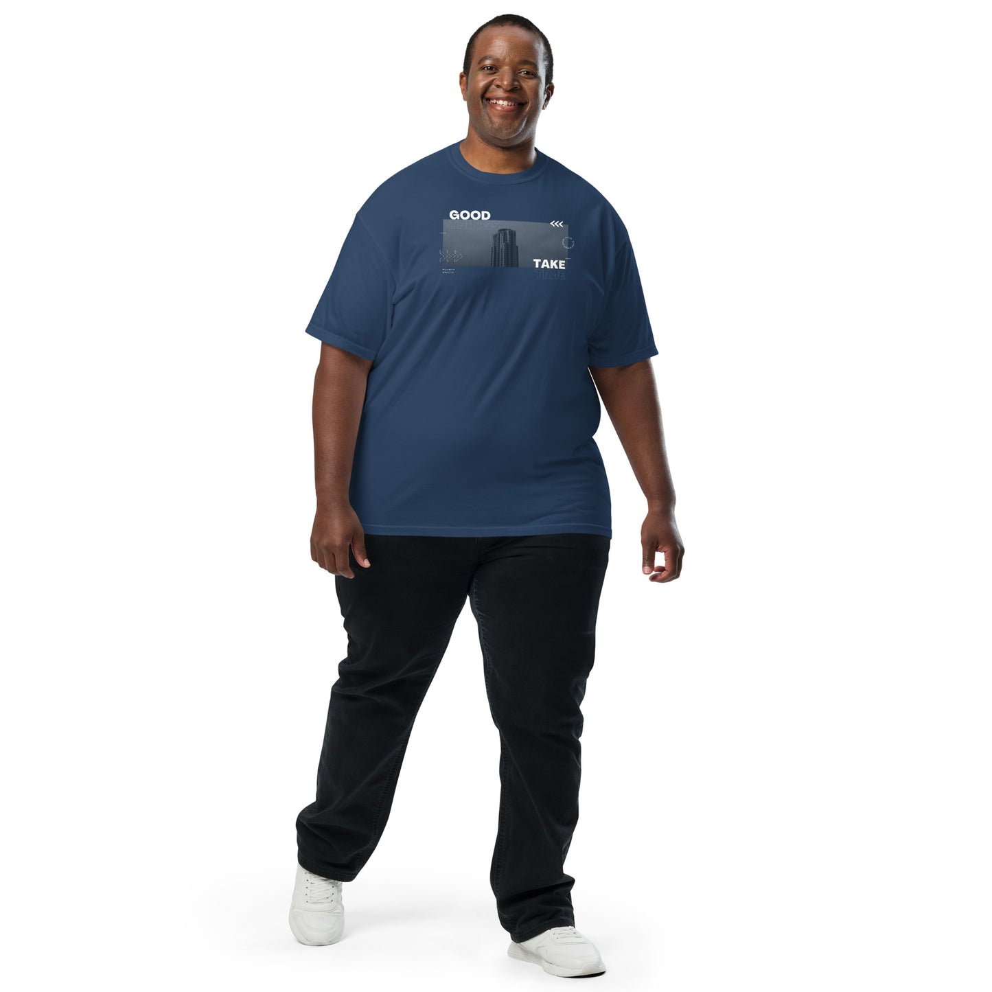 Take Unisex garment-dyed heavyweight t-shirt