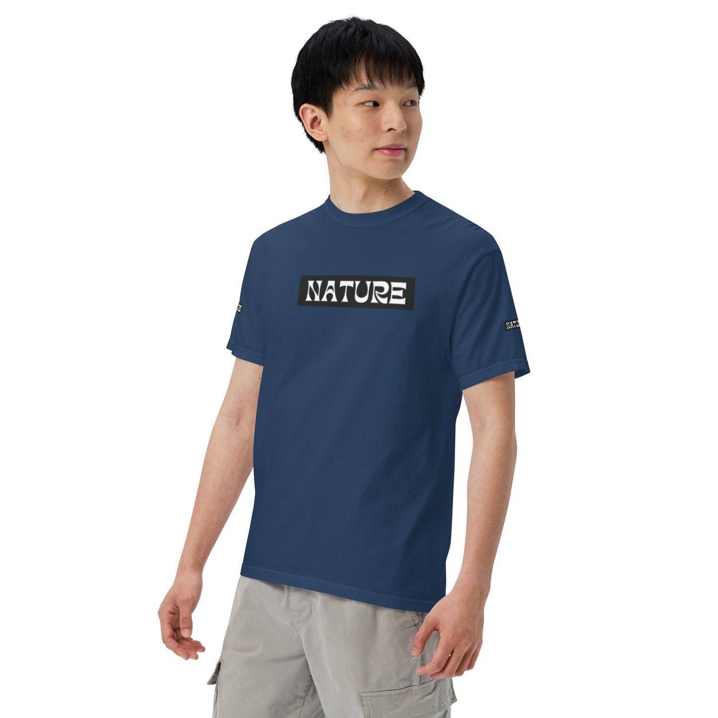 Nature Unisex garment-dyed heavyweight t-shirt