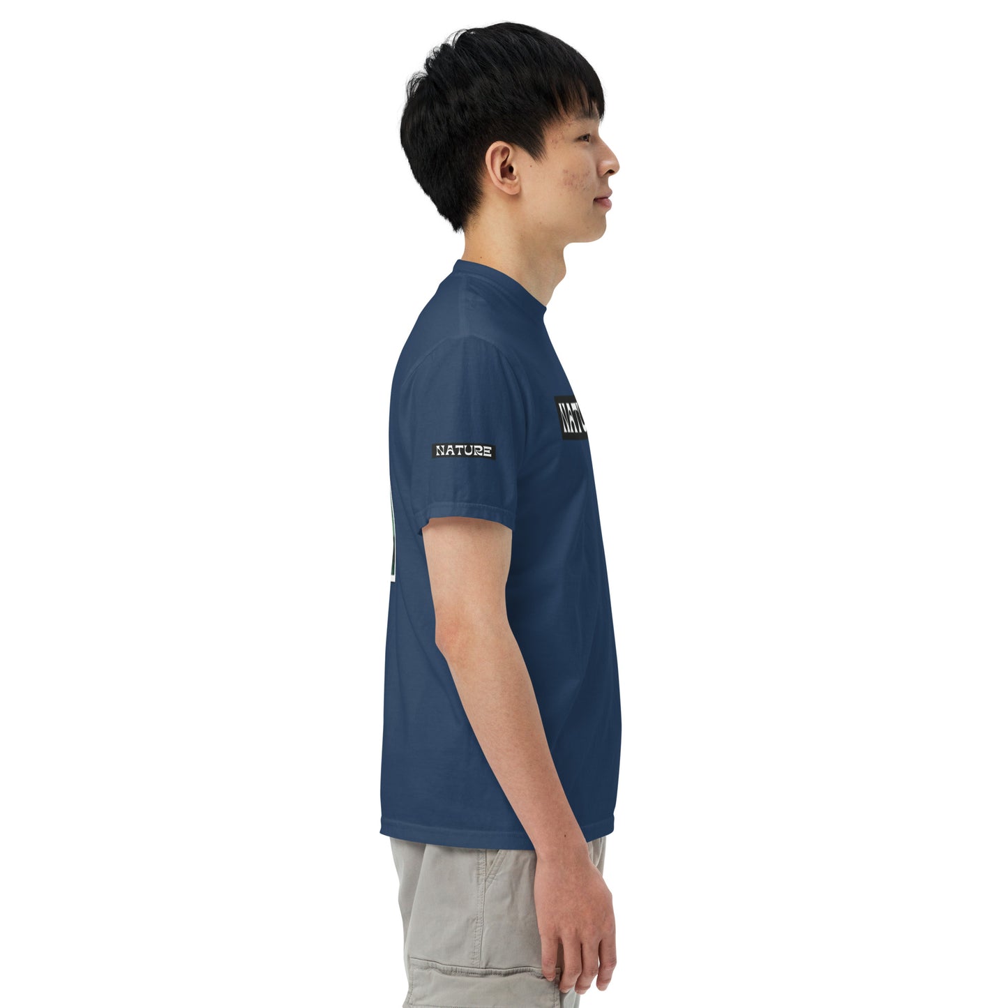 Nature Unisex garment-dyed heavyweight t-shirt