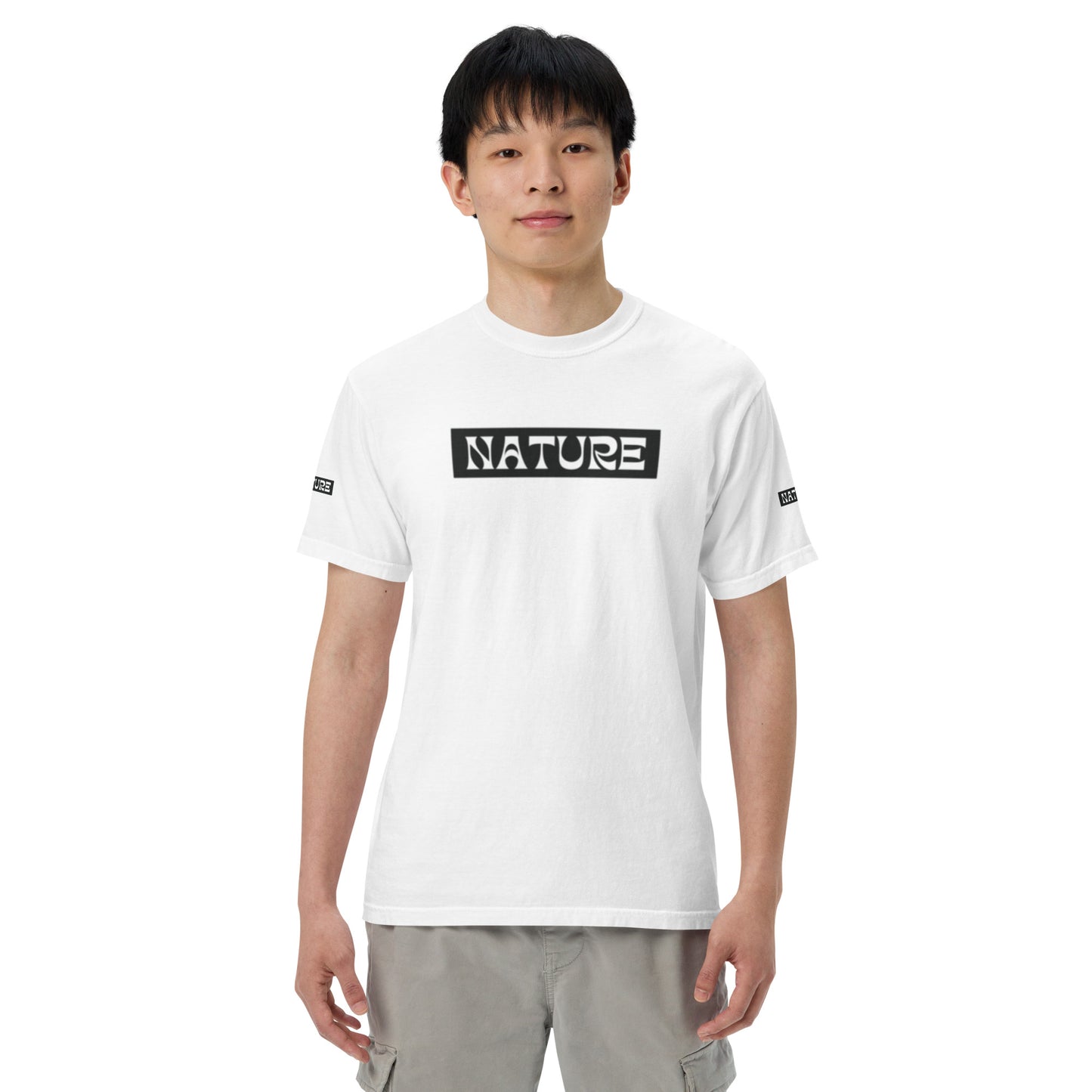 Nature Unisex garment-dyed heavyweight t-shirt
