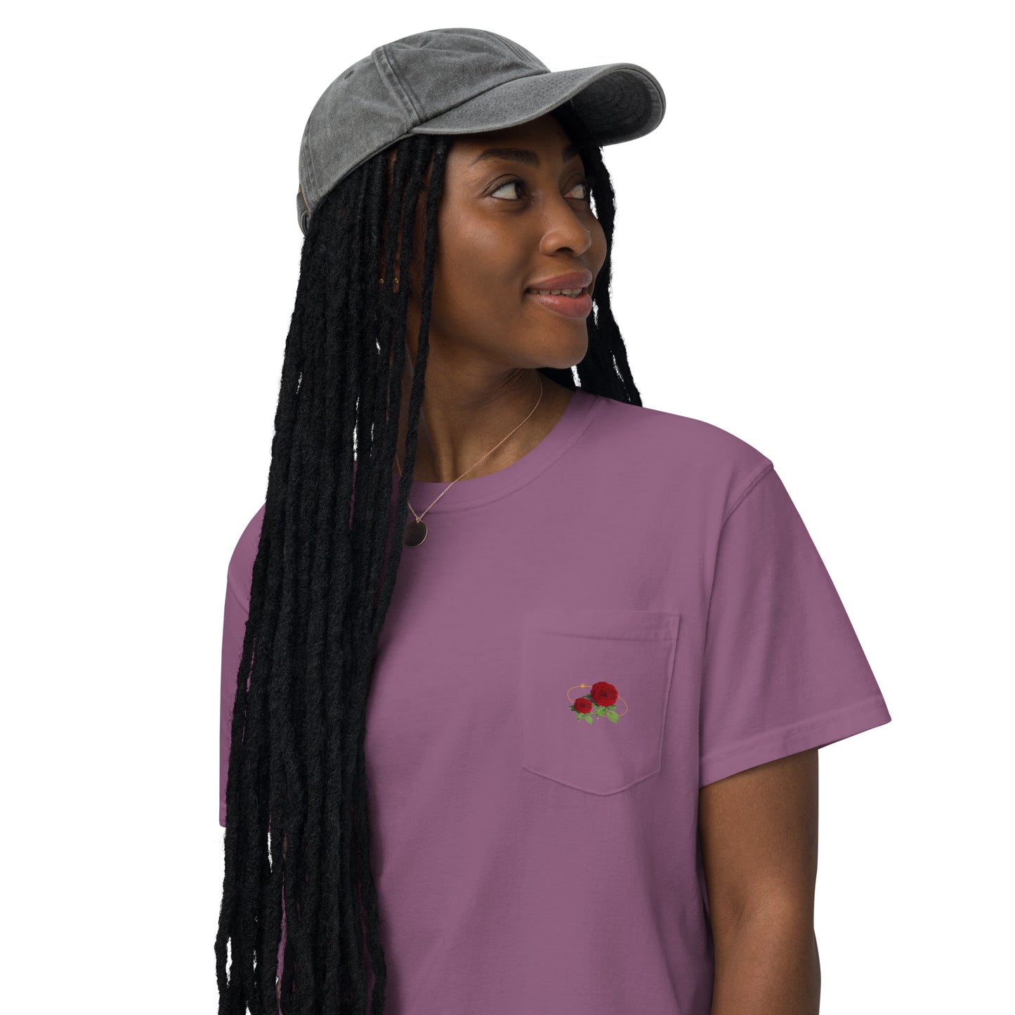Flow-ar Unisex garment-dyed pocket t-shirt