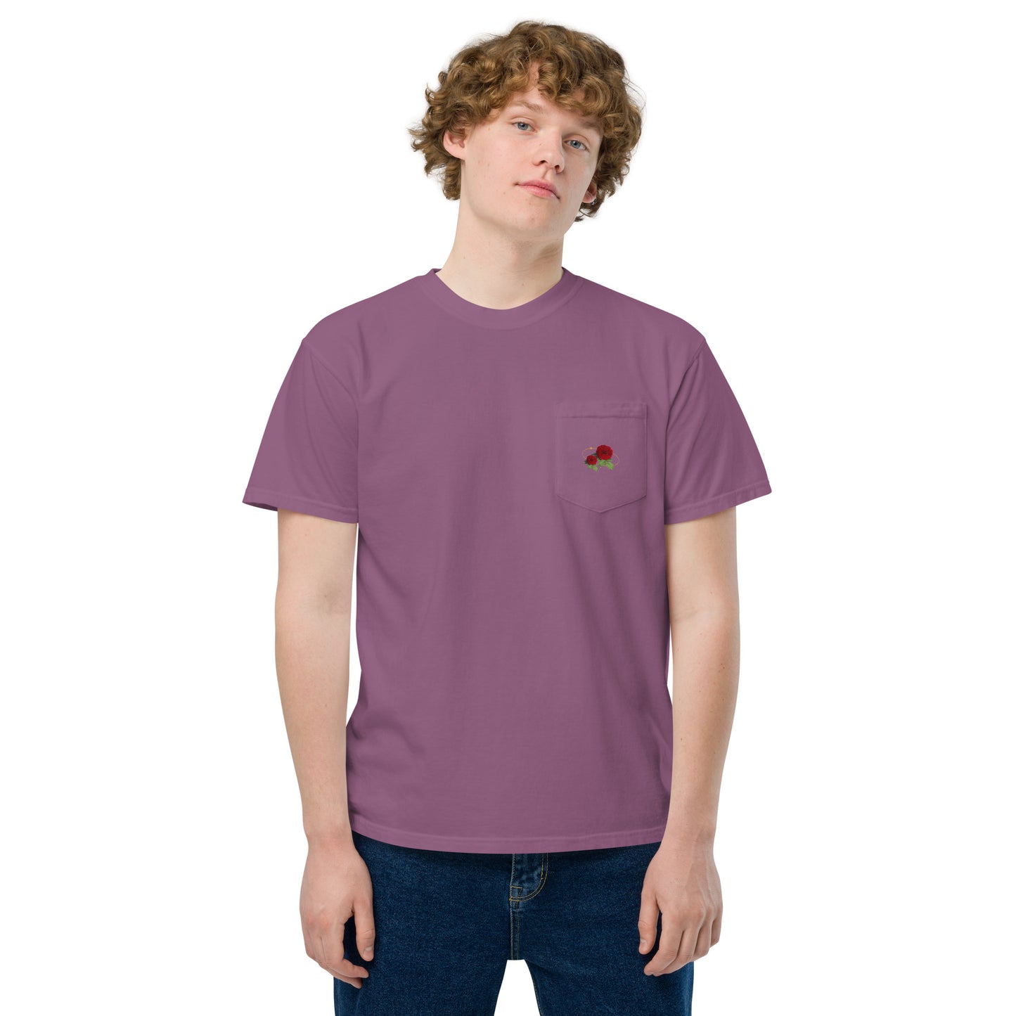 Flow-ar Unisex garment-dyed pocket t-shirt