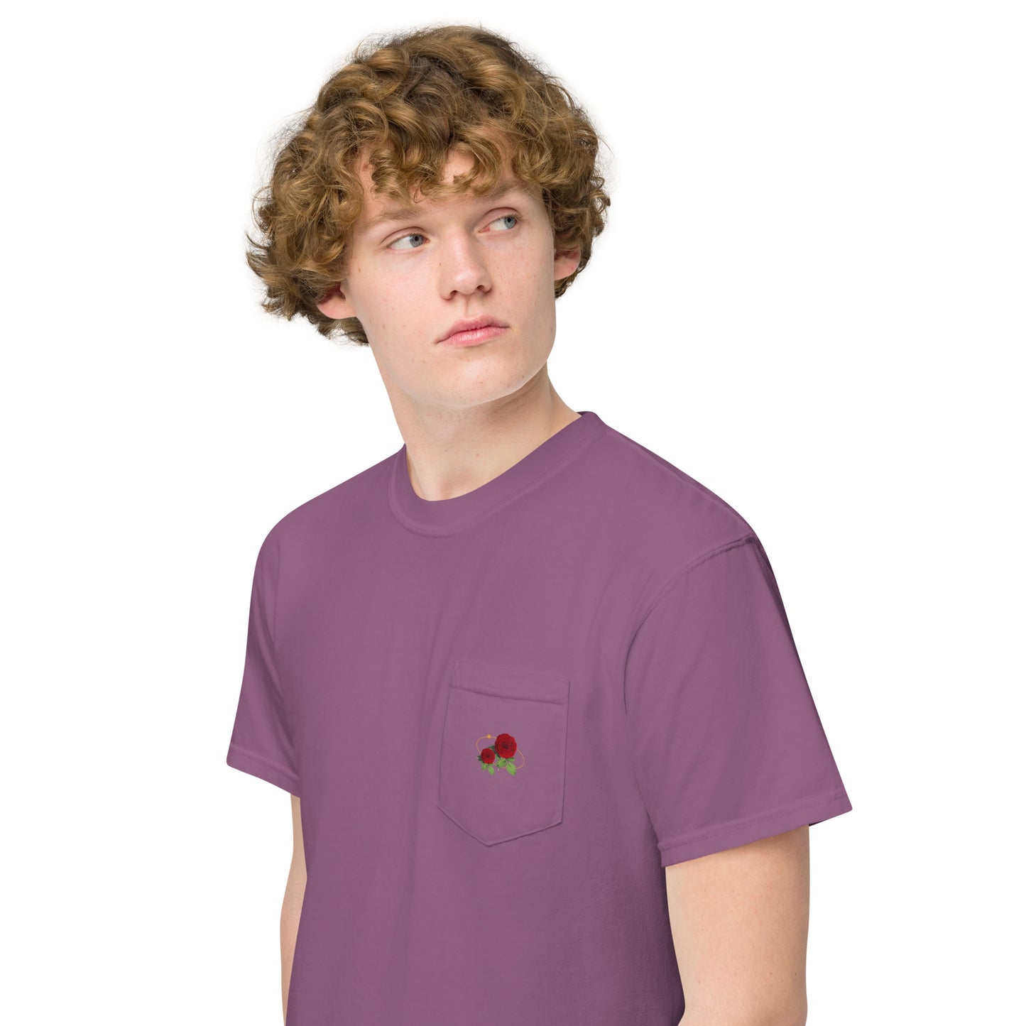 Flow-ar Unisex garment-dyed pocket t-shirt