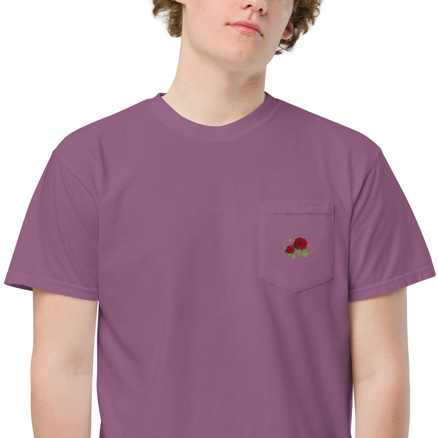 Flow-ar Unisex garment-dyed pocket t-shirt