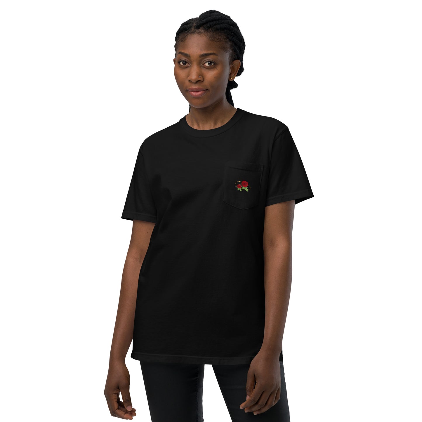 Flow-ar Unisex garment-dyed pocket t-shirt