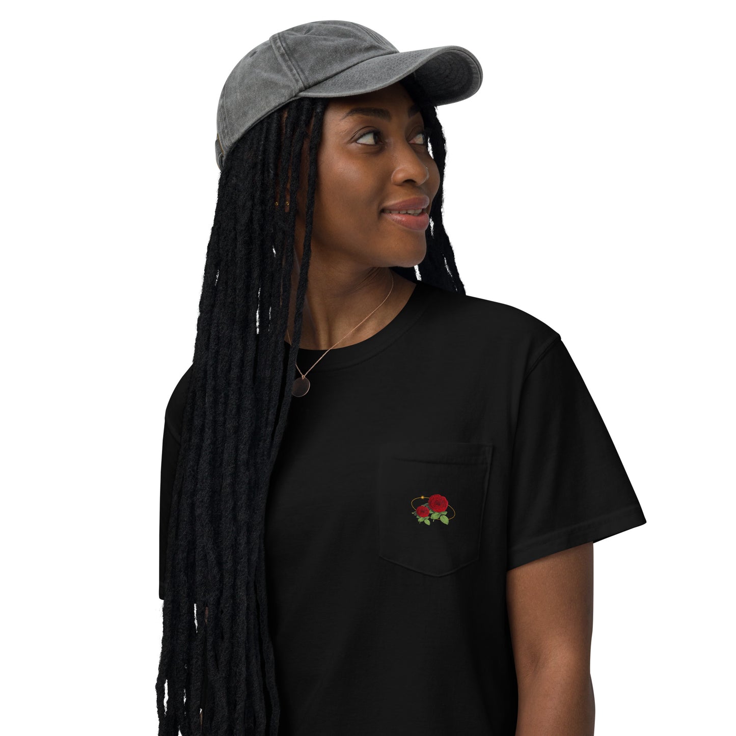Flow-ar Unisex garment-dyed pocket t-shirt
