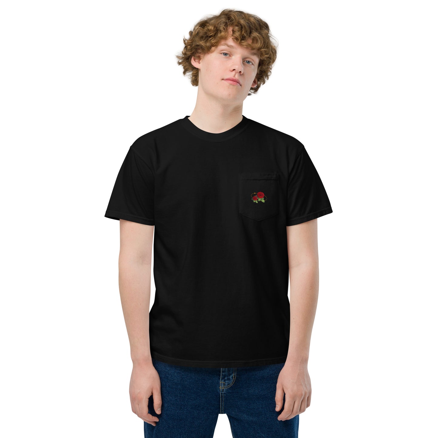 Flow-ar Unisex garment-dyed pocket t-shirt