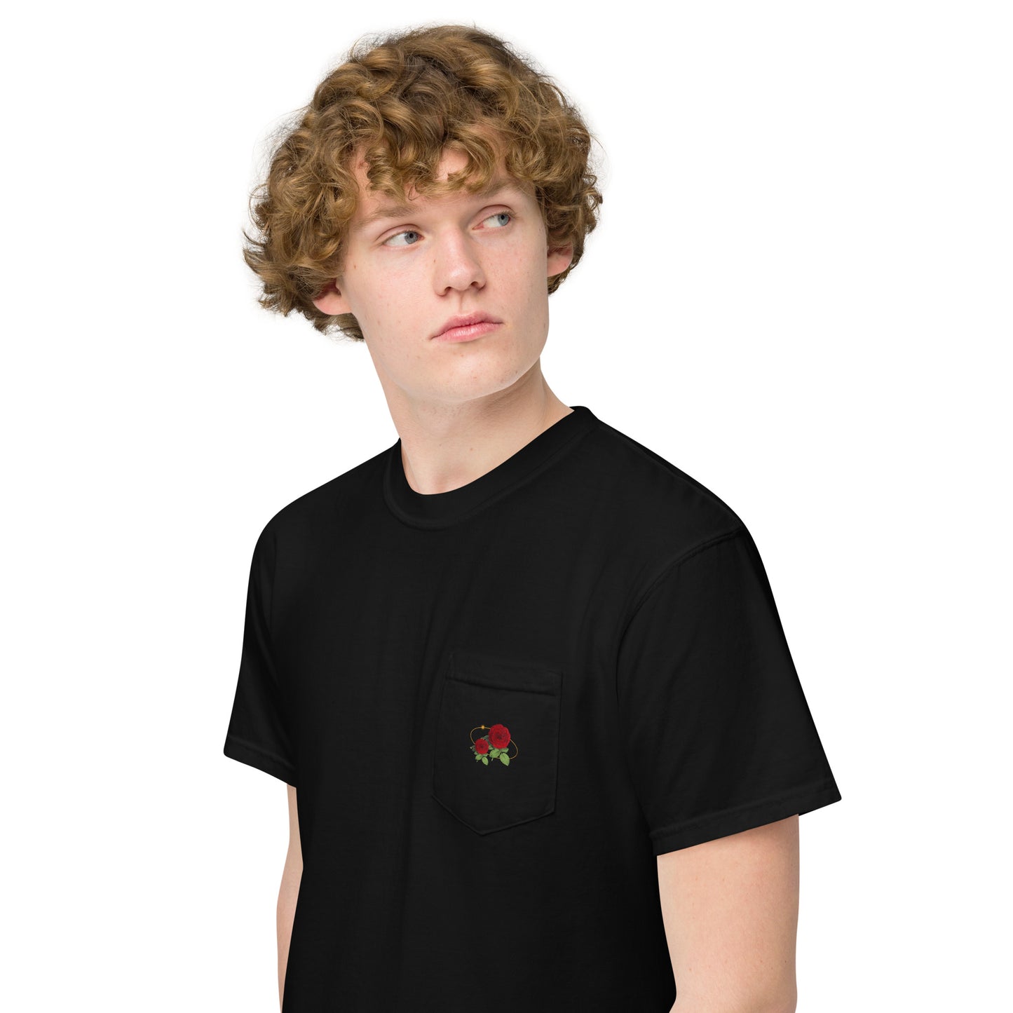 Flow-ar Unisex garment-dyed pocket t-shirt