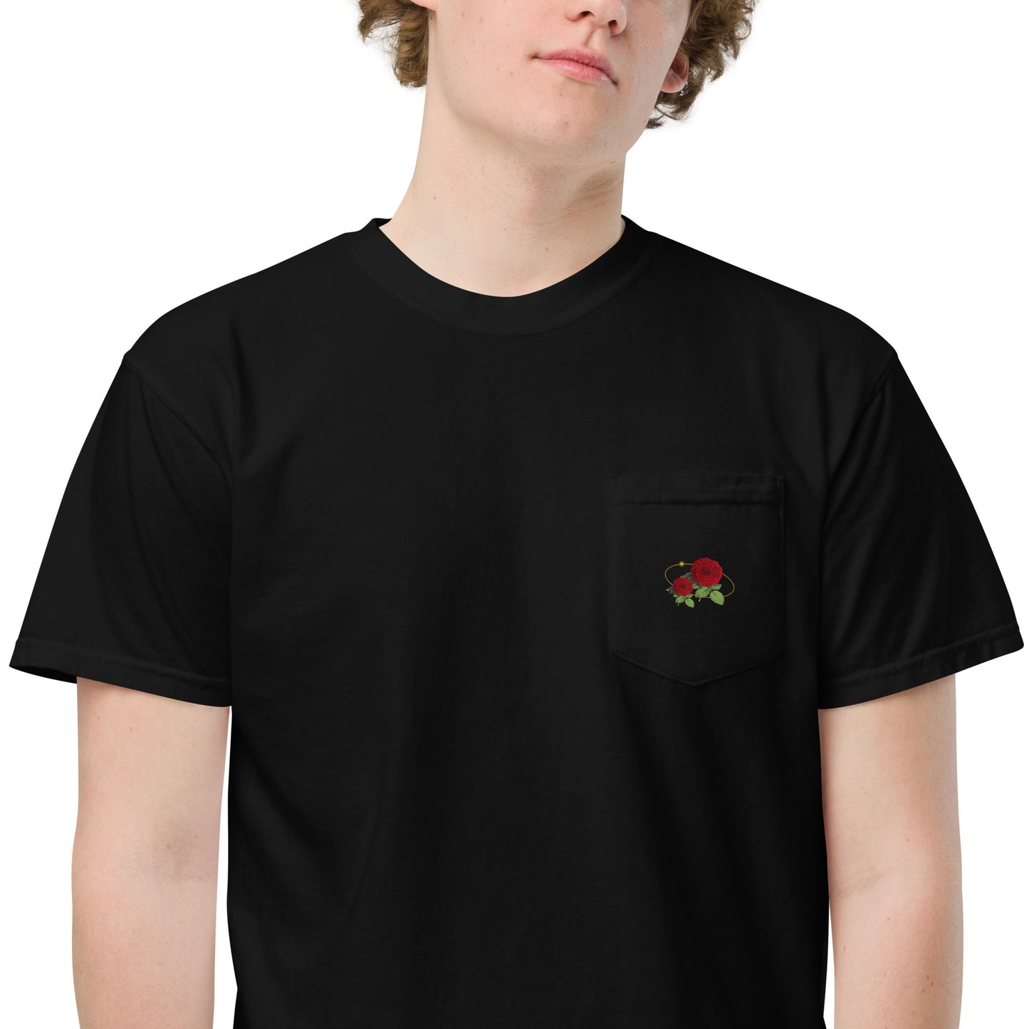 Flow-ar Unisex garment-dyed pocket t-shirt