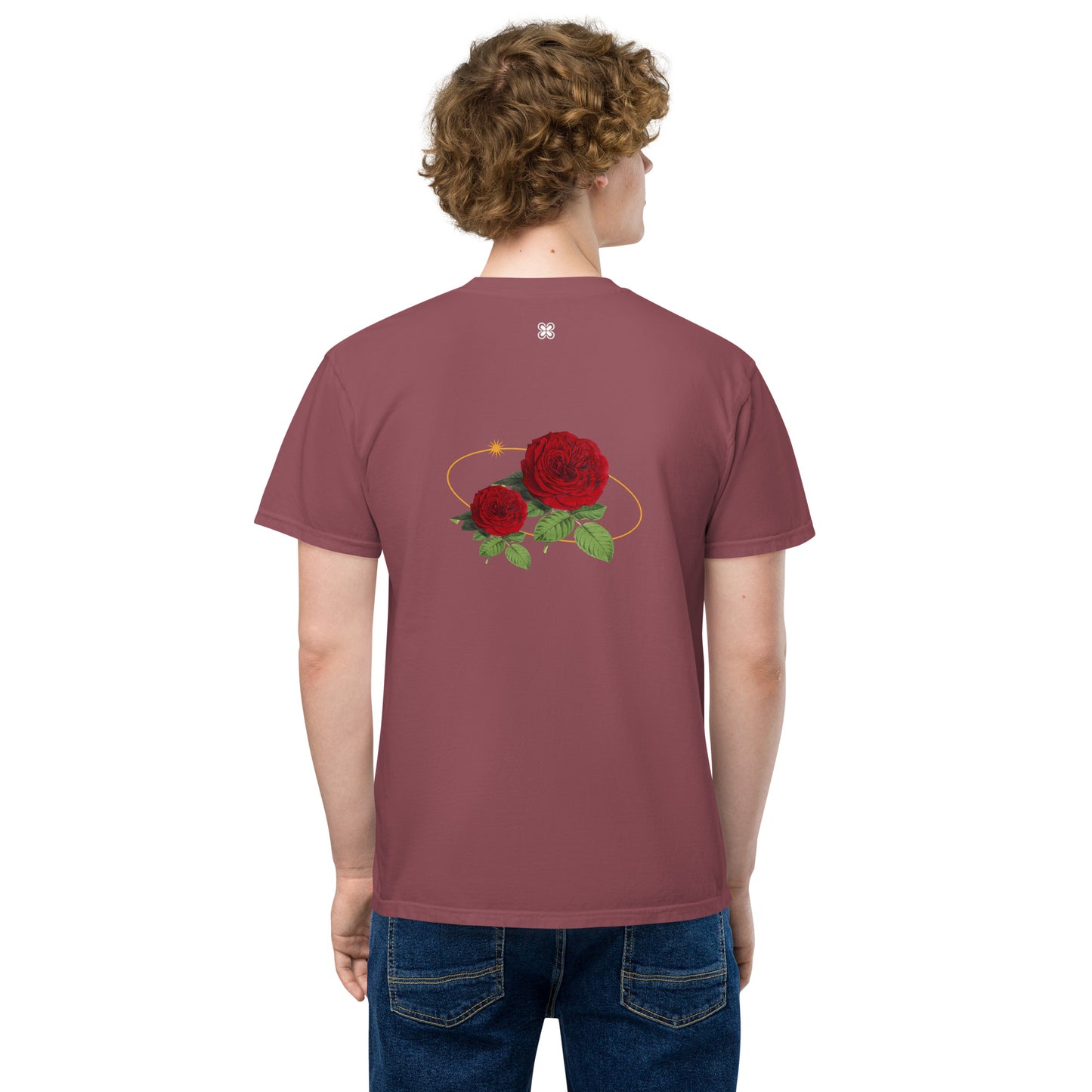 Flow-ar Unisex garment-dyed pocket t-shirt