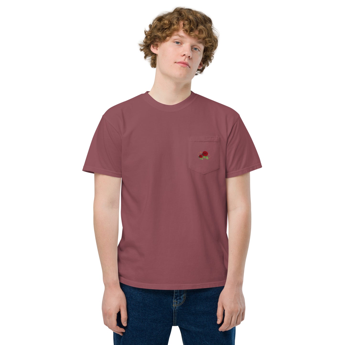 Flow-ar Unisex garment-dyed pocket t-shirt