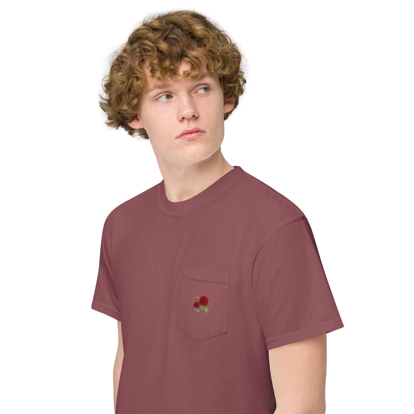 Flow-ar Unisex garment-dyed pocket t-shirt